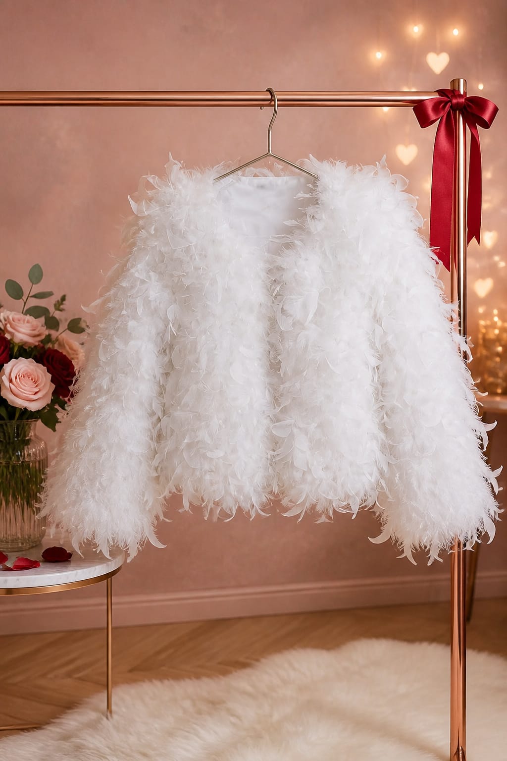 Veste Tolero en plumes